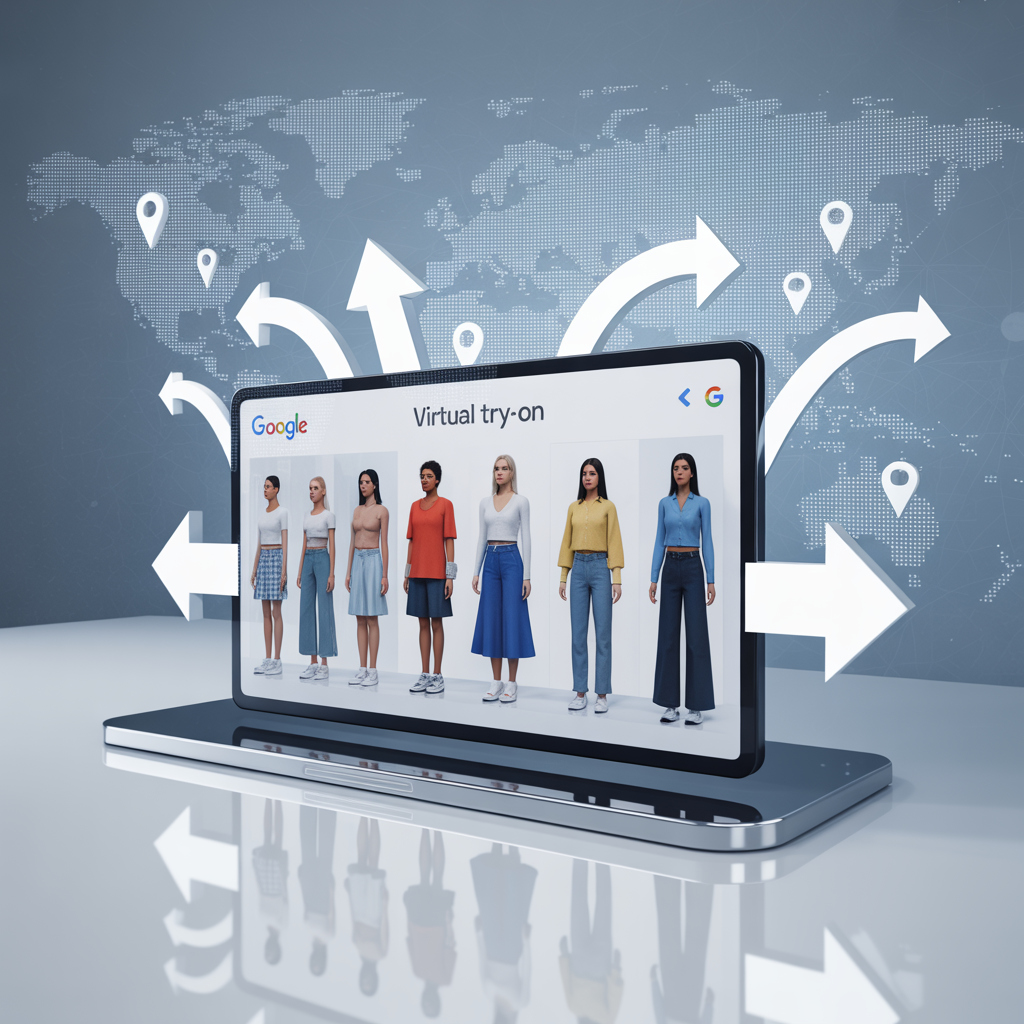 Google розширює віртуальну примірку на базі штучного інтелекту на більше регіонів